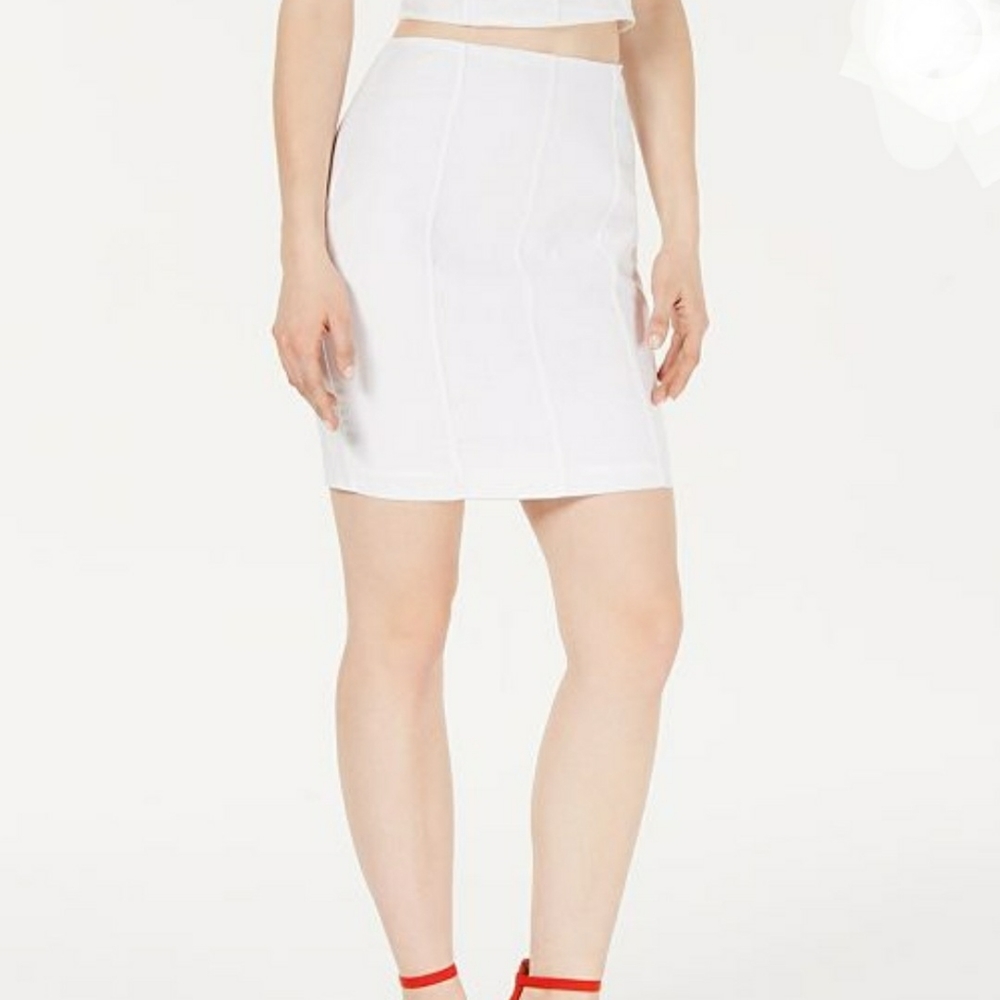 GUESS Makara Seamed Pencil Skirt